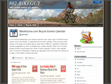 Tablet Screenshot of 802bikeguy.com